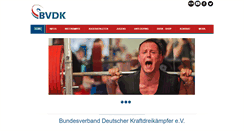 Desktop Screenshot of bvdk.de